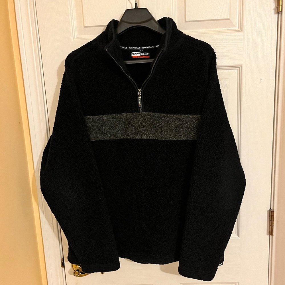 Jeff & Co. Navy Blue Quarter Zip